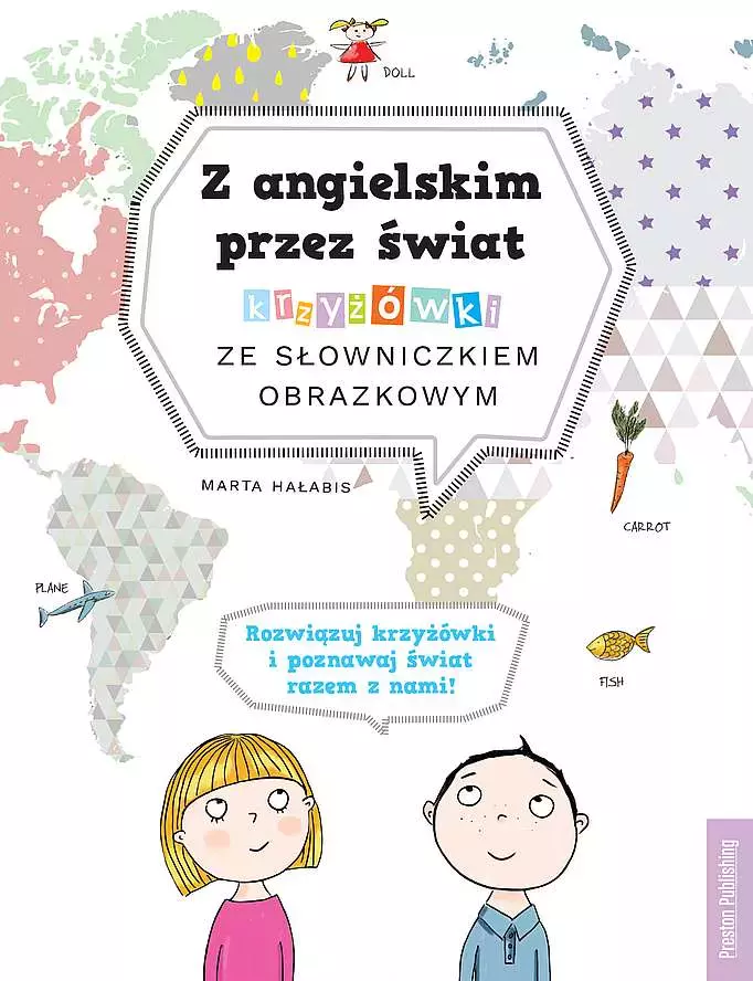 Z angielskim przez świat. Krzyżówki ze słowniczkiem obrazkowym, wydanie 2 - Książki