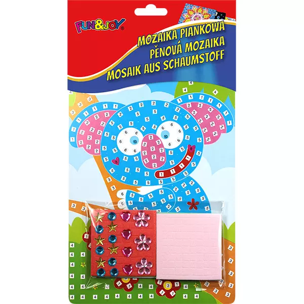 Mozaika Pian Cekiny samoprzylepna Koala 18x30 Fol - Papiernicze i szkolne