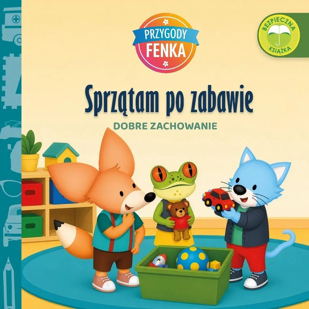 Przygody Fenka. Dobre zachowanie. Sprzątam po... - Książki