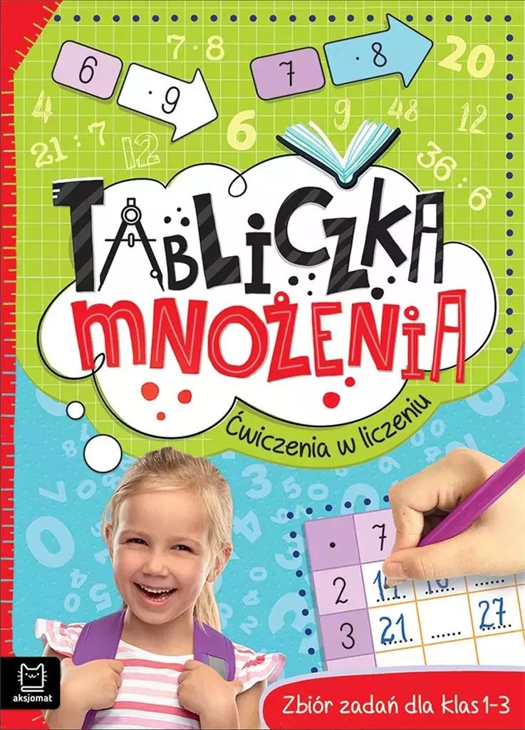 Tabliczka mnożenia. Ćwiczenia w liczeniu. Szkoła podstawowa, klasy 1-3 - Książki