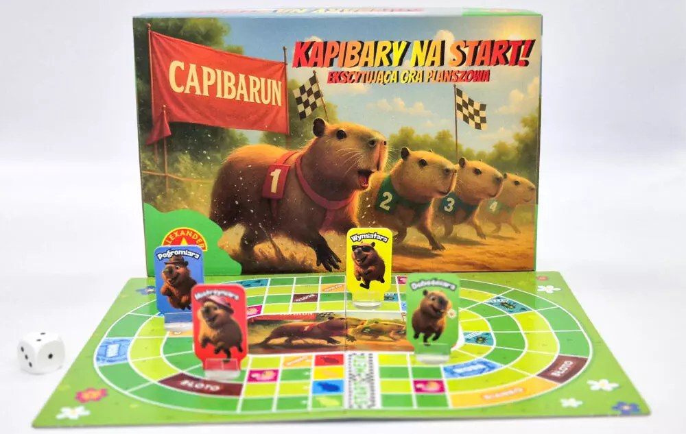 Kapibary na Start - Gry
