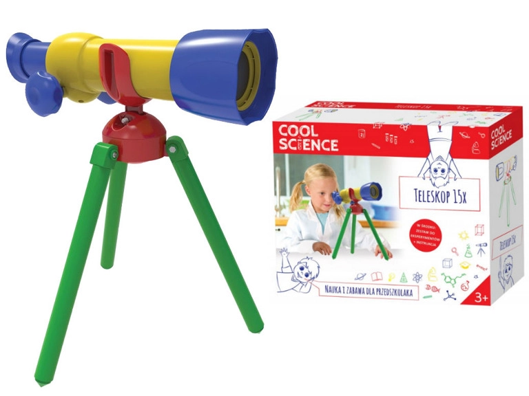 Cool Science. Teleskop 15x - Zabawki