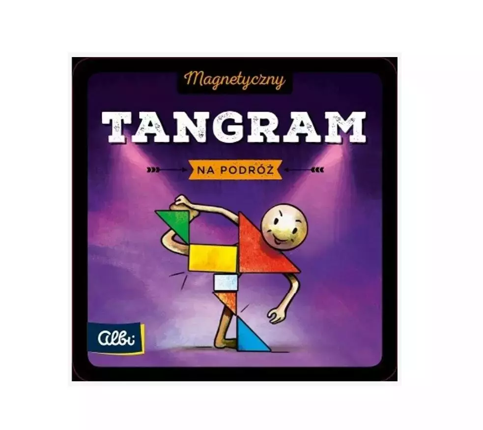 Tangram - gra magnetyczna ALBI - Książki