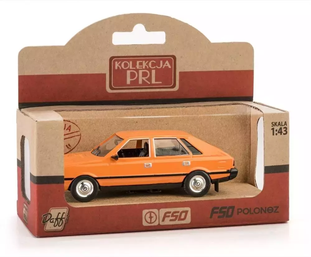 Kolekcja PRL FSO Polonez pomarańczowy - Zabawki
