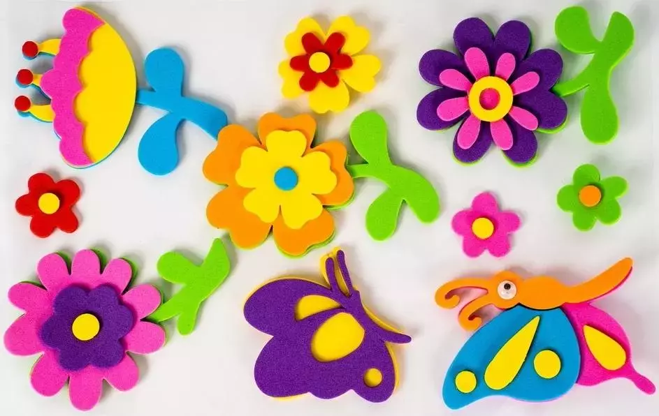 Naklejki piankowe 3D 3cm 10szt - Papiernicze i szkolne