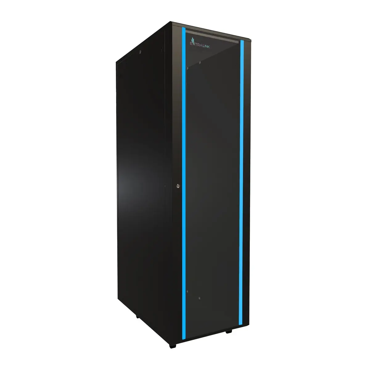 Extralink 42U 600x1000 Czarna | Szafa rack | stojąca - Elektronika i akcesoria