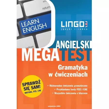 Angielski. Megatest. Gramatyka w ćwiczeniach - Książki