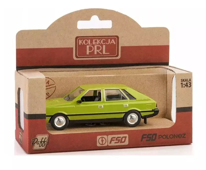 Kolekcja PRL FSO Polonez zielony - Zabawki