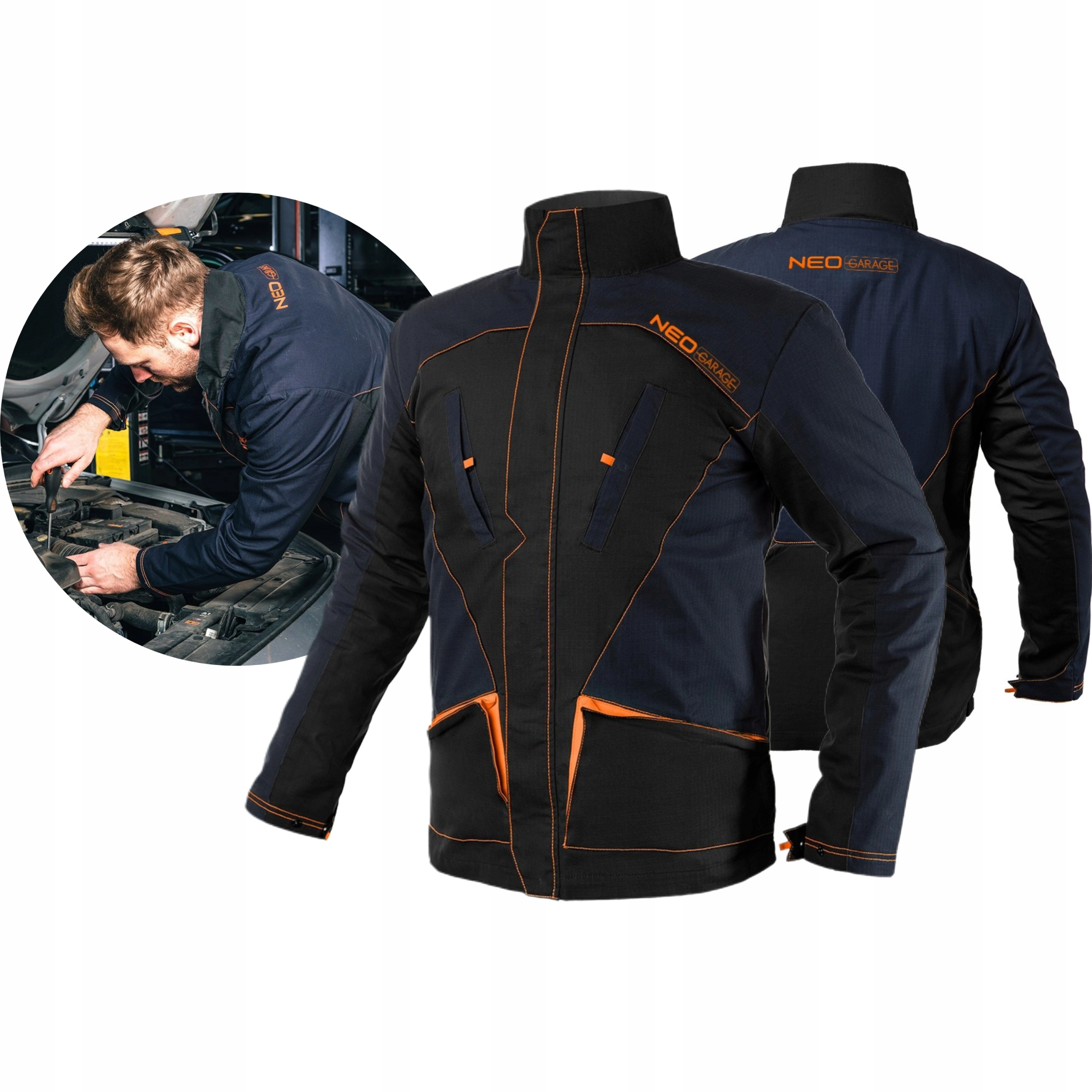 Bluza robocza Neo Garage, 100% bawełna rip stop, rozmiar XXXL - Elektronika i akcesoria