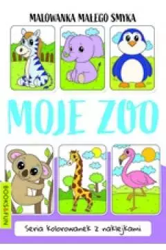 Malowanka małego smyka. Moje ZOO - Książki