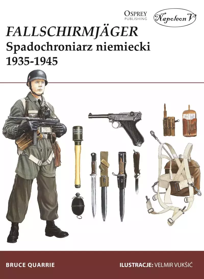 Fallschirmjäger. Spadochroniarz niemiecki 1935–1945 - Książki