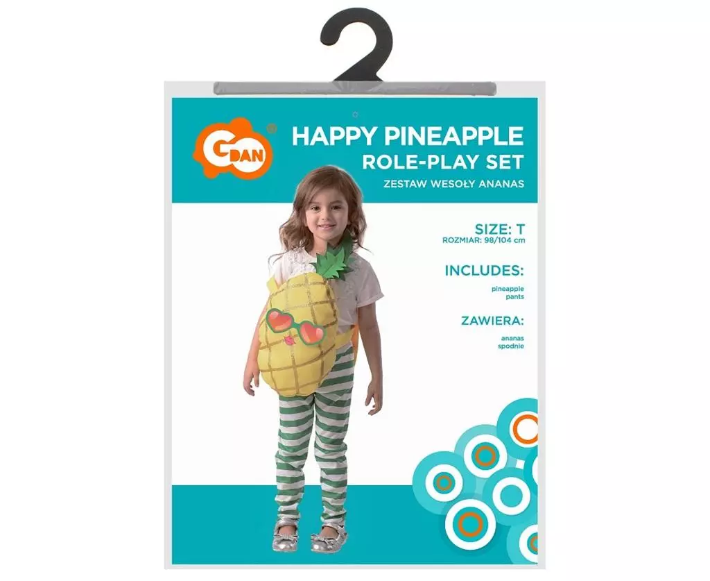 Strój wesoły ananas rozm. 98/104cm - Książki