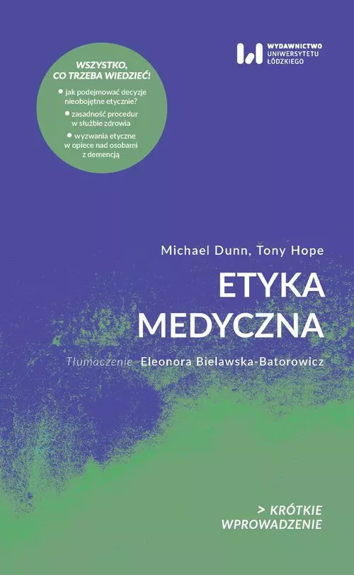 Etyka medyczna - Książki
