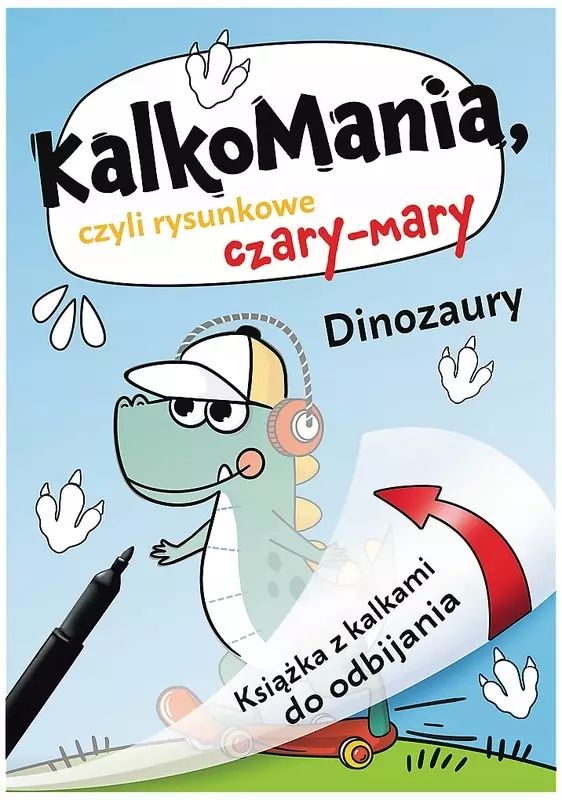 Kalkomania. Dinozaury - Zabawki
