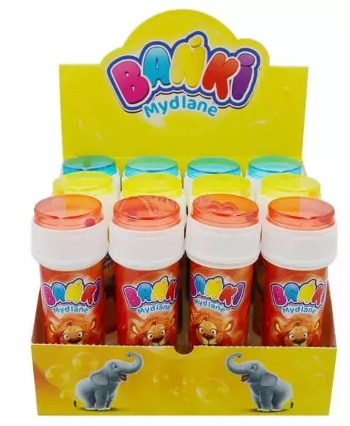 Bańki mydlane 60ml (12szt) - Zabawki