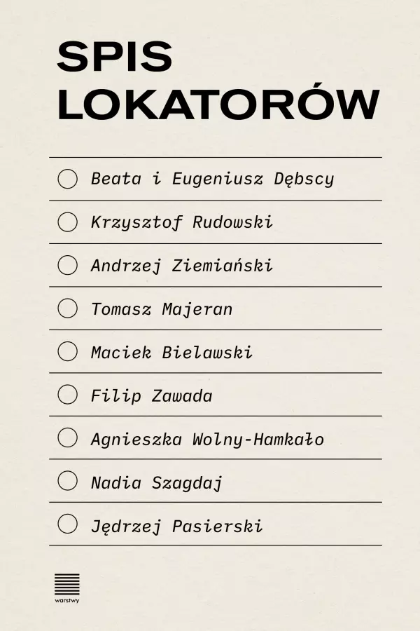 Spis lokatorów - Książki