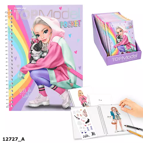 Podręczny szkicownik Top Model 12727A - Papiernicze i szkolne
