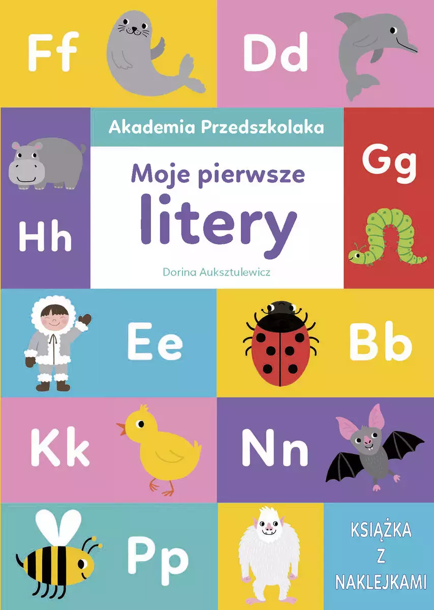 Akademia Przedszkolaka. Moje pierwsze litery - Książki