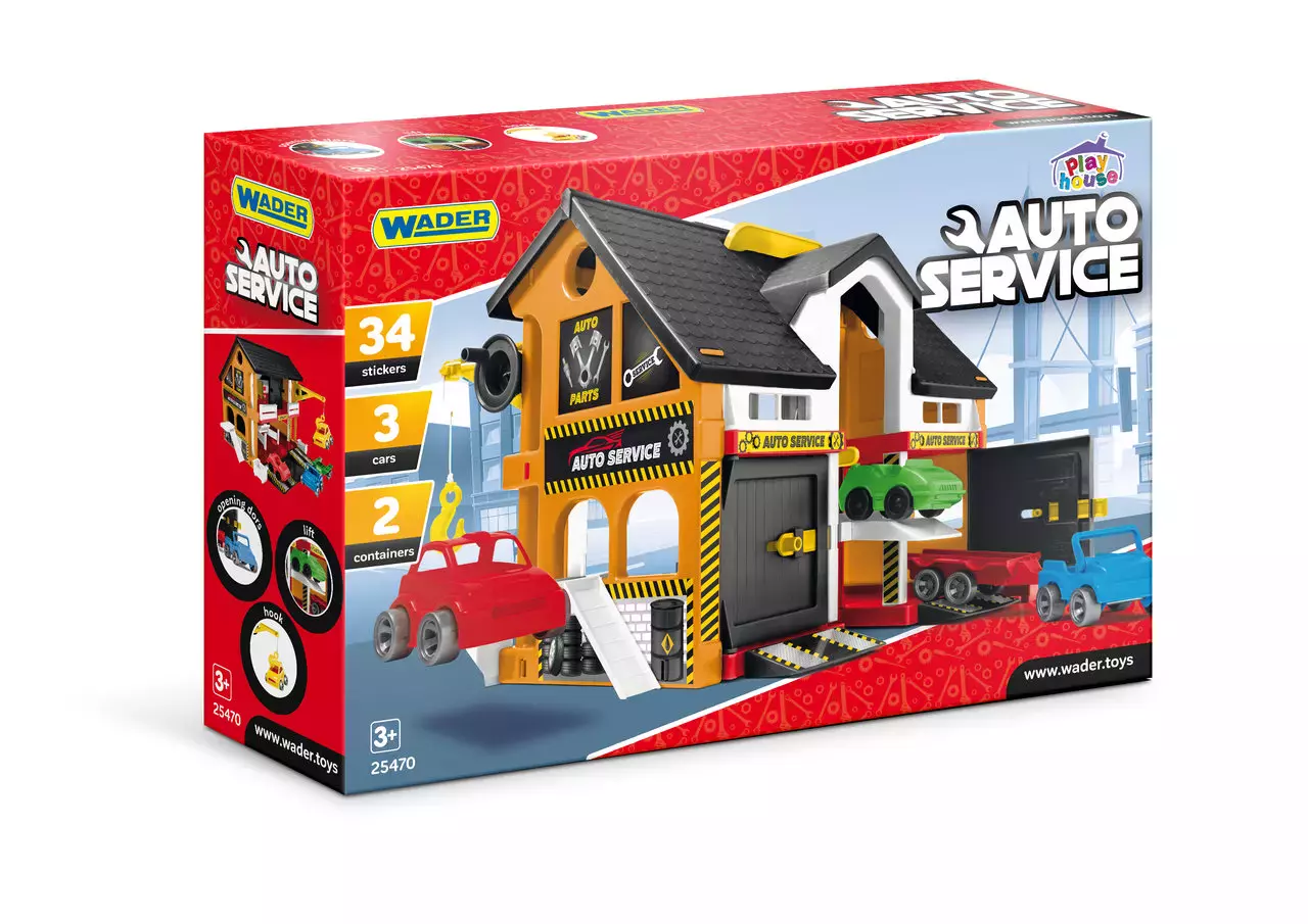 Play House. Auto Serwis 25470 - Zabawki