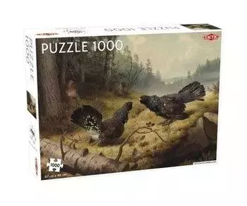 Puzzle Fighting Capercailles 1000 elementów - Puzzle