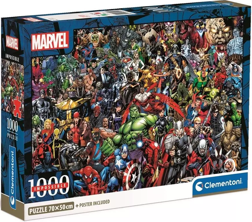 Puzzle 1000 elementów. Niesamowity Marvel - Puzzle