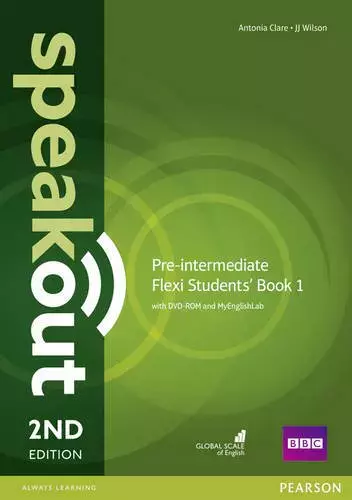 Speakout 2ed Pre-Intermediate Flexi Students' Book 1 with DVD-ROM and MyEnglishLab - Książki