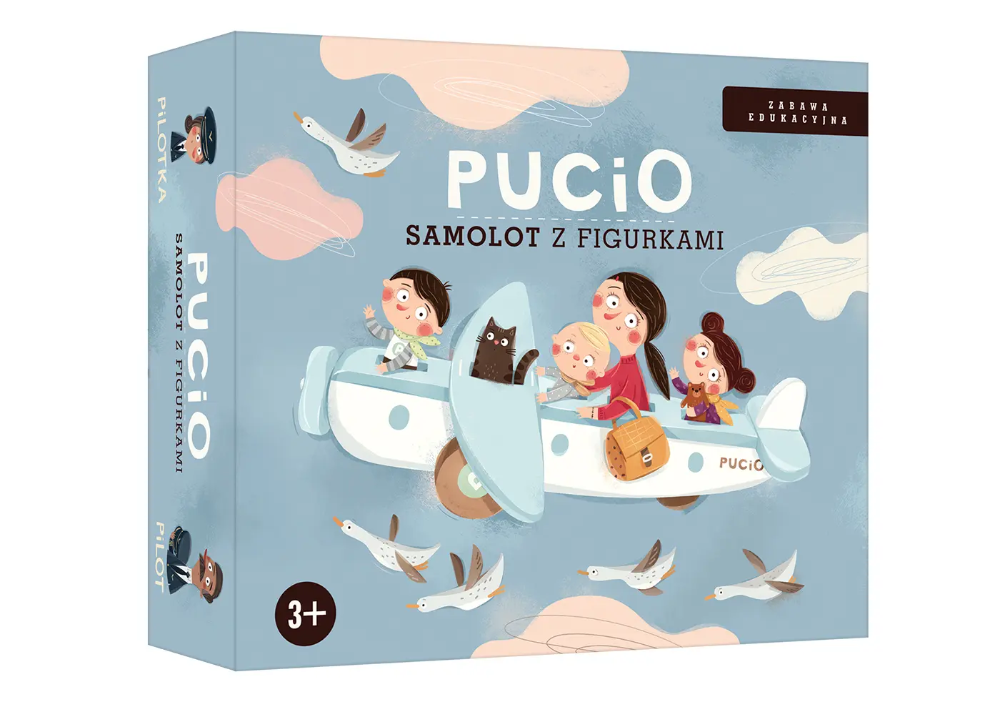 Pucio. Samolot z figurkami - Gry