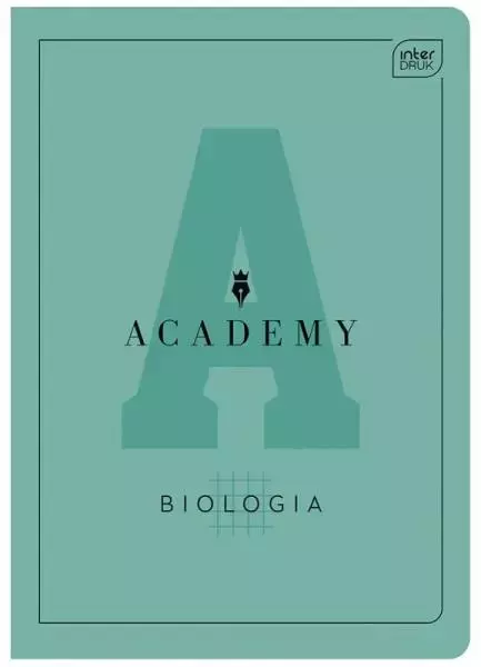 Zeszyt A5/60k kratka Biologia Academy Int Fol A 10 - Papiernicze i szkolne
