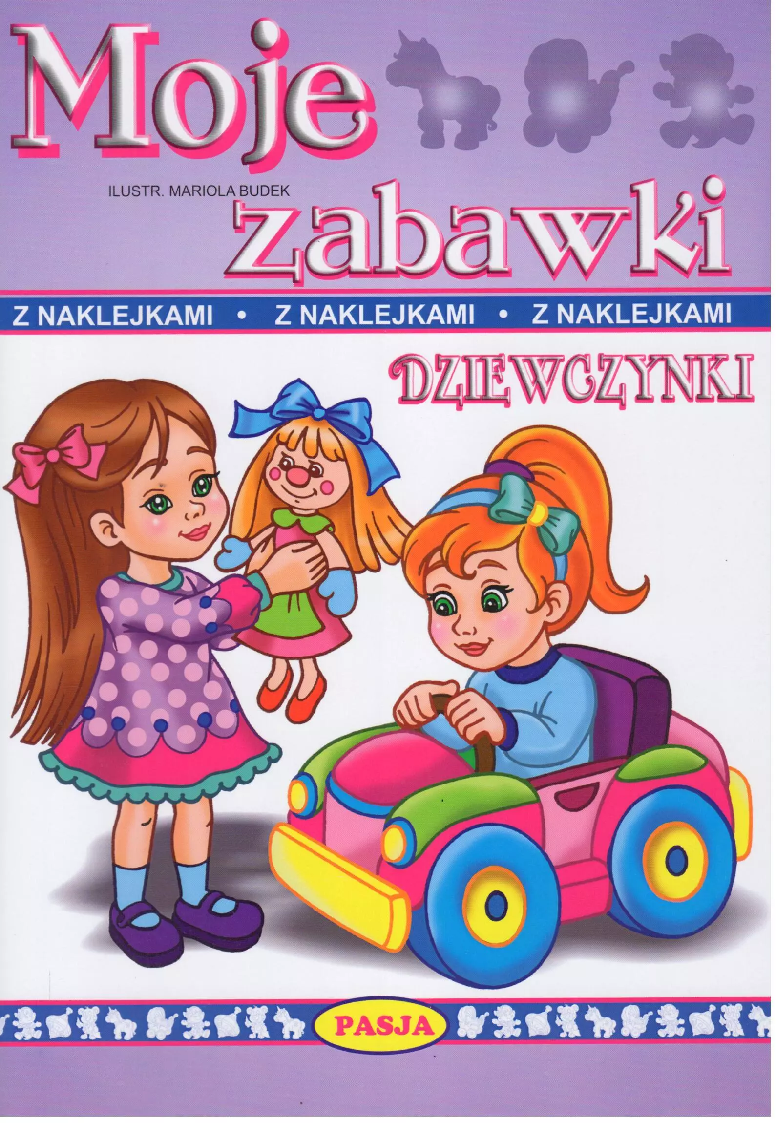 Dziewczynki. Moje zabawki - Książki