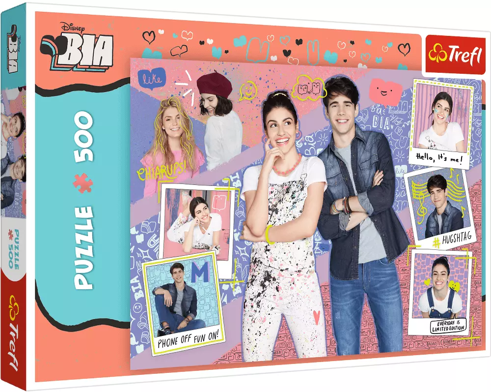 Puzzle 500 elementów. Bia i przyjaciele - Puzzle