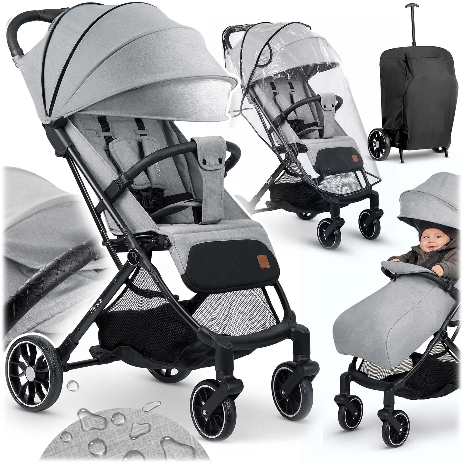 Wózek dziecięcy spacerówka Paseo Nukido - Mama i dziecko