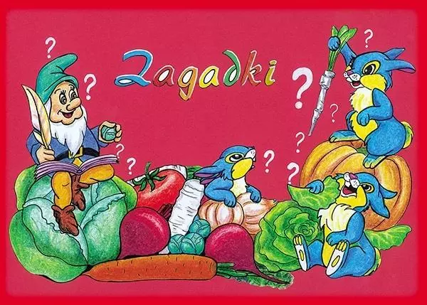 Zagadki – warzywa. Duże - Książki