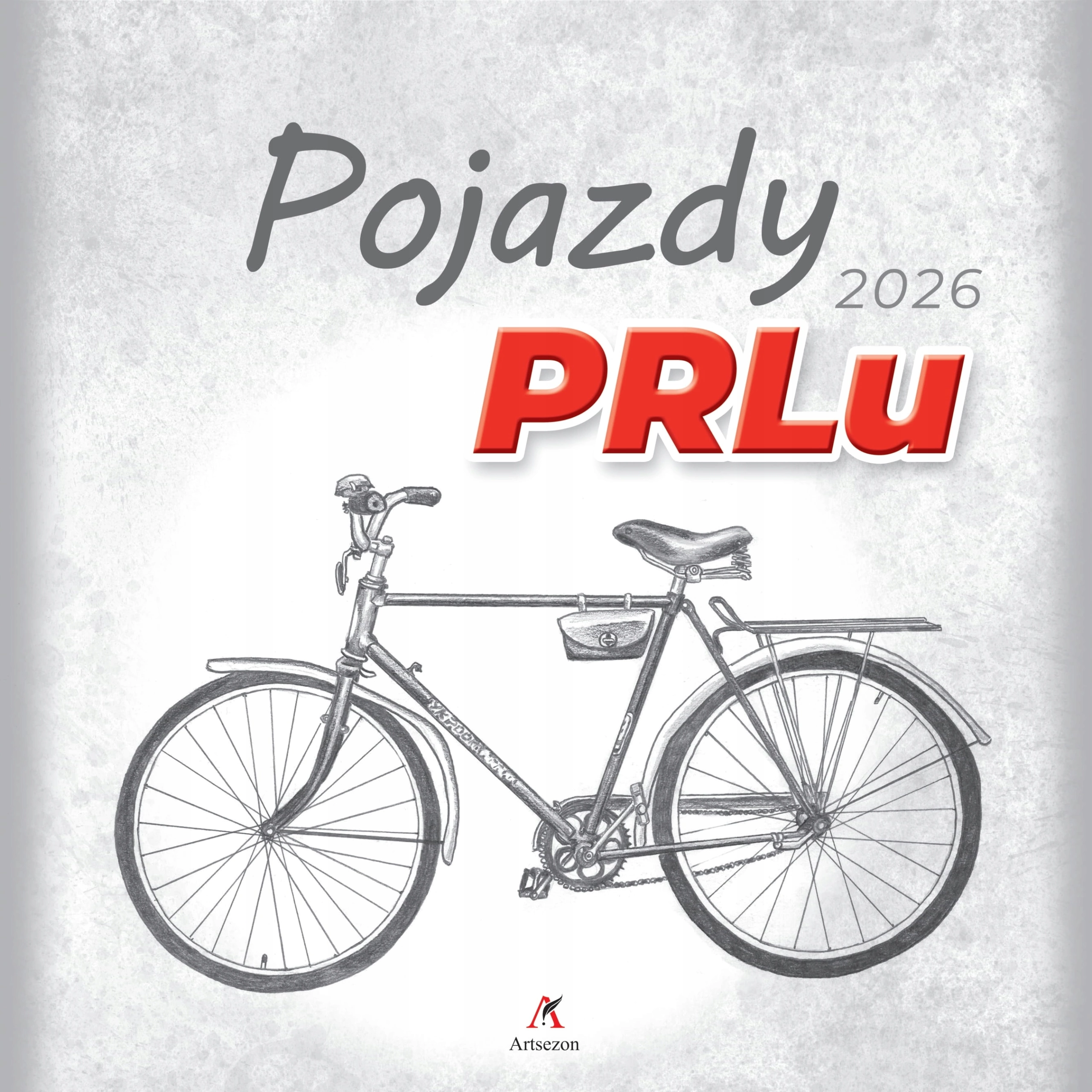 Kalendarz ścienny Pojazdy PRL-u 2026 Maluch 33x33cm Auta Nysa Fiat WSK-a - Książki