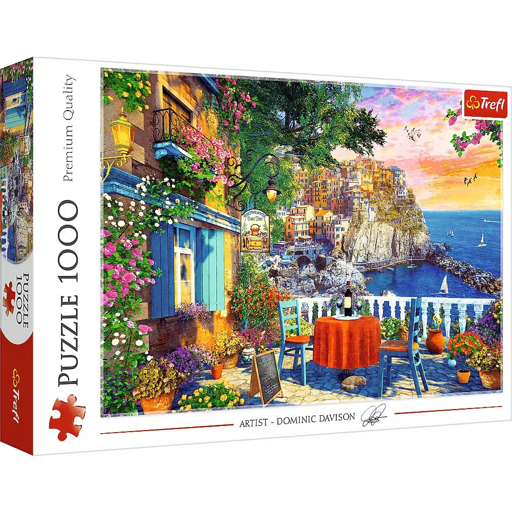 Puzzle 1000 elementów. Widok Na Cinque Terre - Puzzle