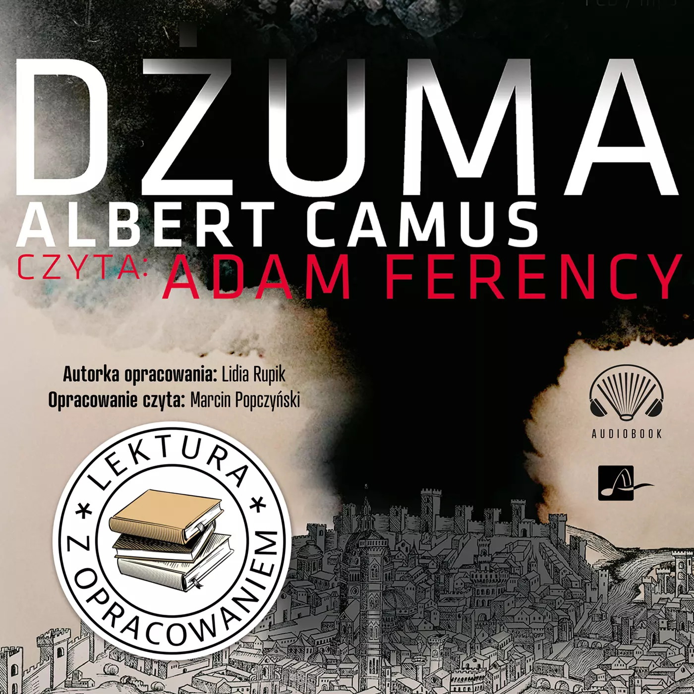 Dżuma. Lektura z opracowaniem. Audiobook - Audiobooki