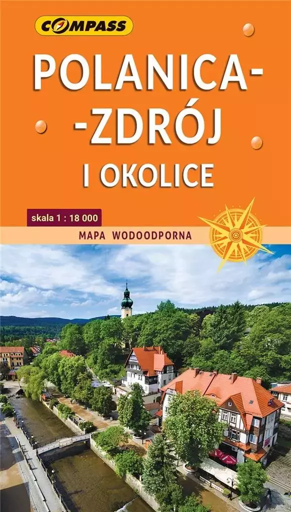 Mapa kieszonkowa - Polanica-Zdrój i okolice lam - Książki