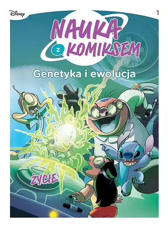 Nauka z komiksem. Genetyka i ewolucja. Tom 1. Życie - Książki