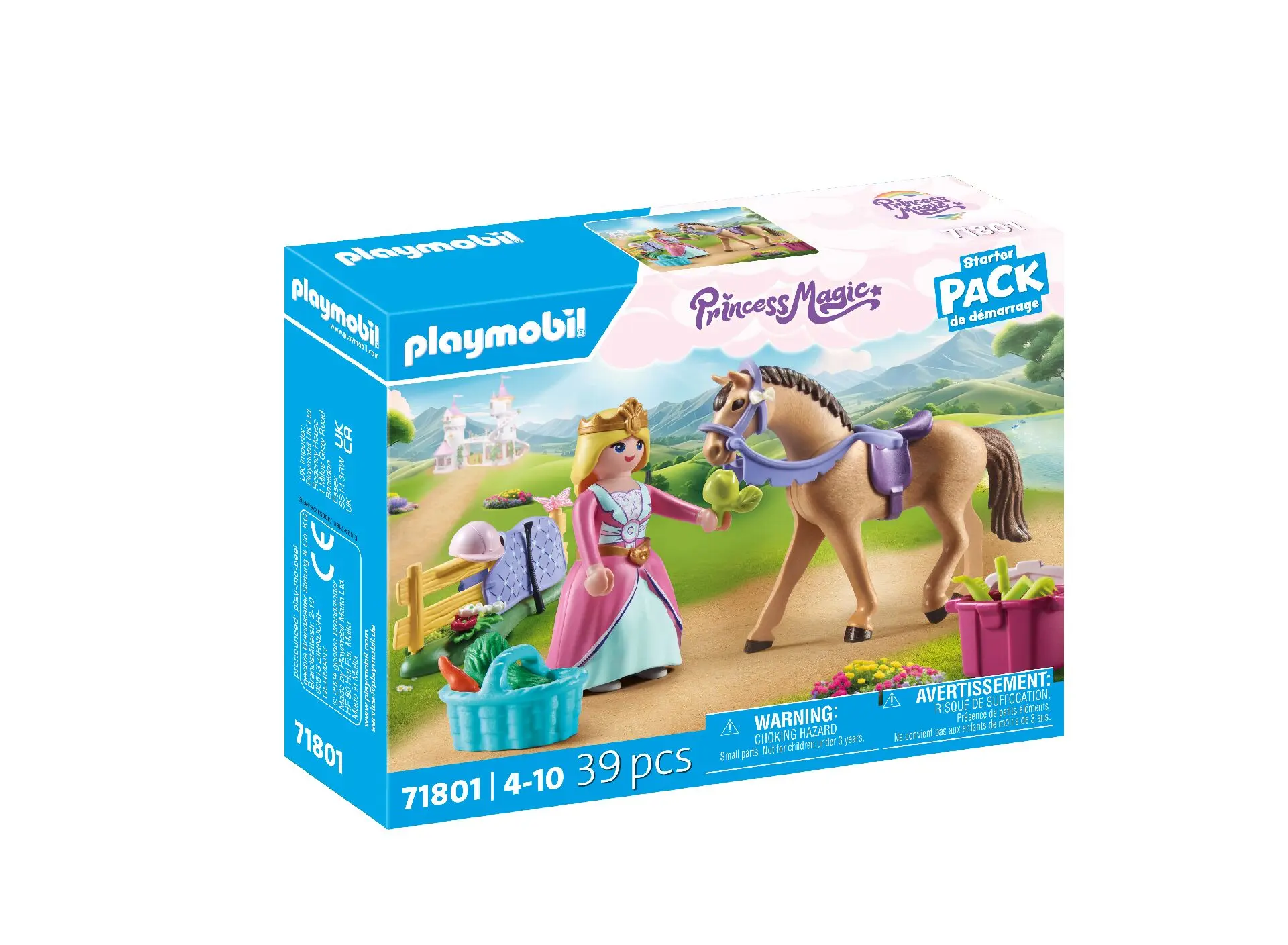 Playmobil Księżniczka z koniem 71801 - Zabawki