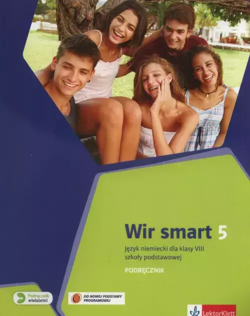 Wir smart 5. Język niemiecki dla klasy 8 szkoły podstawowej. Podręcznik - Książki