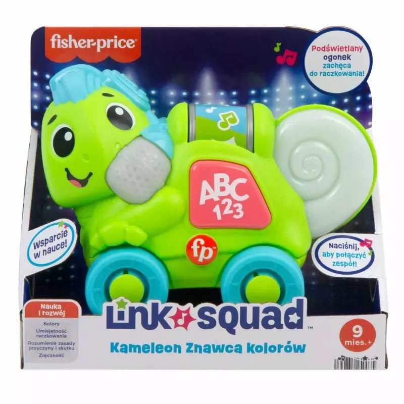 Fisher-Price. HYL34 Link Squad. Kameleon - znawca kolorów - Zabawki