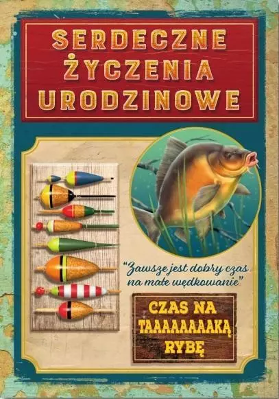 Kartka okolicznościowa Urodziny MF43 - Papiernicze i szkolne