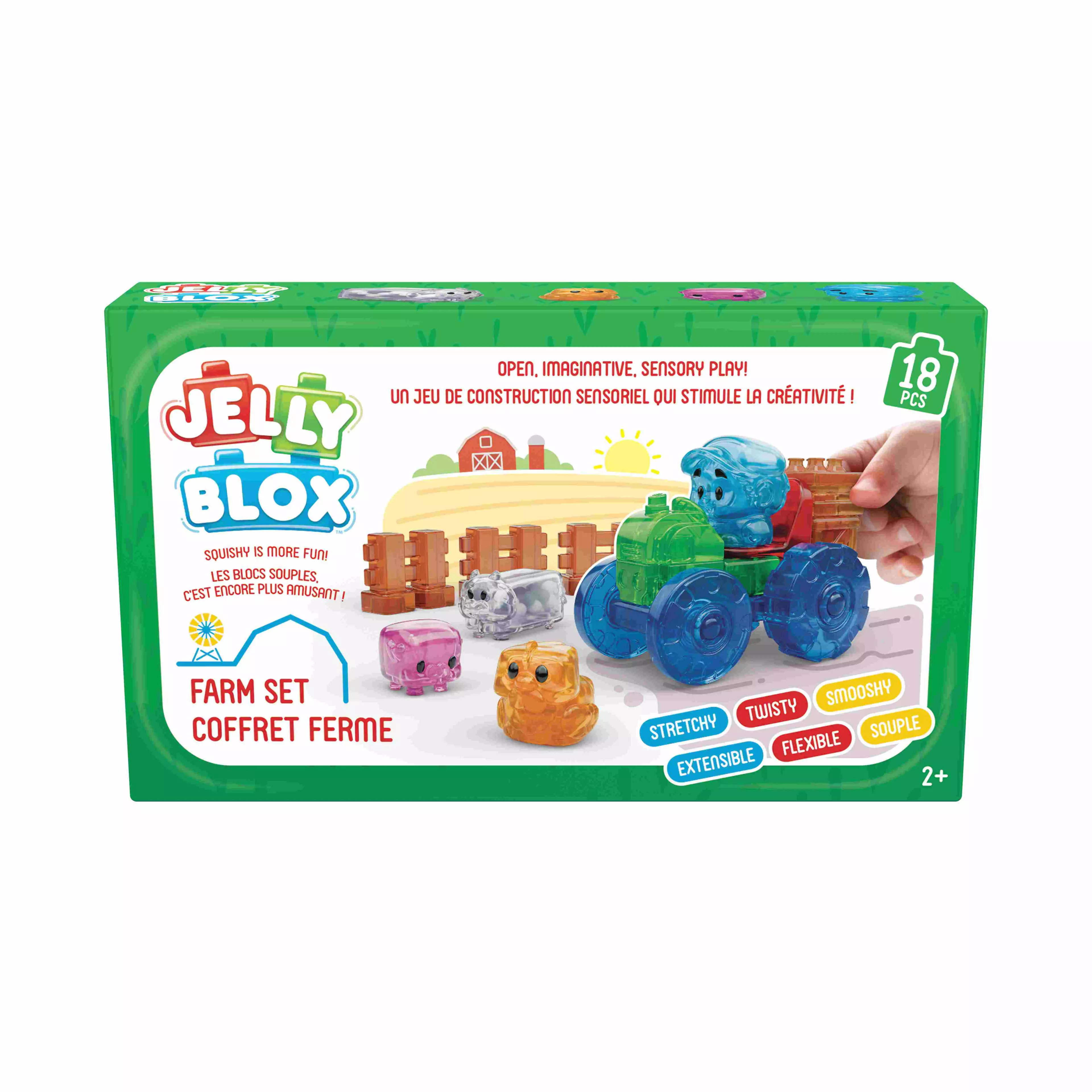 Klocki Jelly Blox Farma - Zabawki