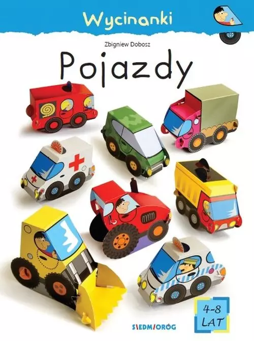 Wycinanki. Pojazdy - Książki