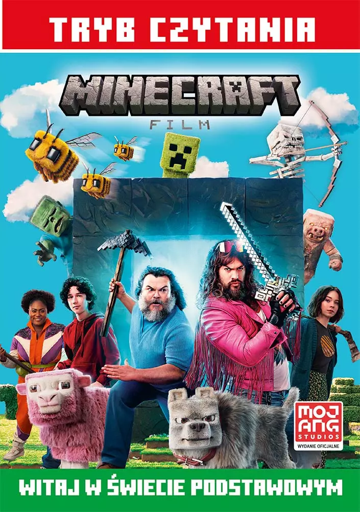 Minecraft. Film. Witaj w Świecie Podstawowym. Tryb czytania - Książki