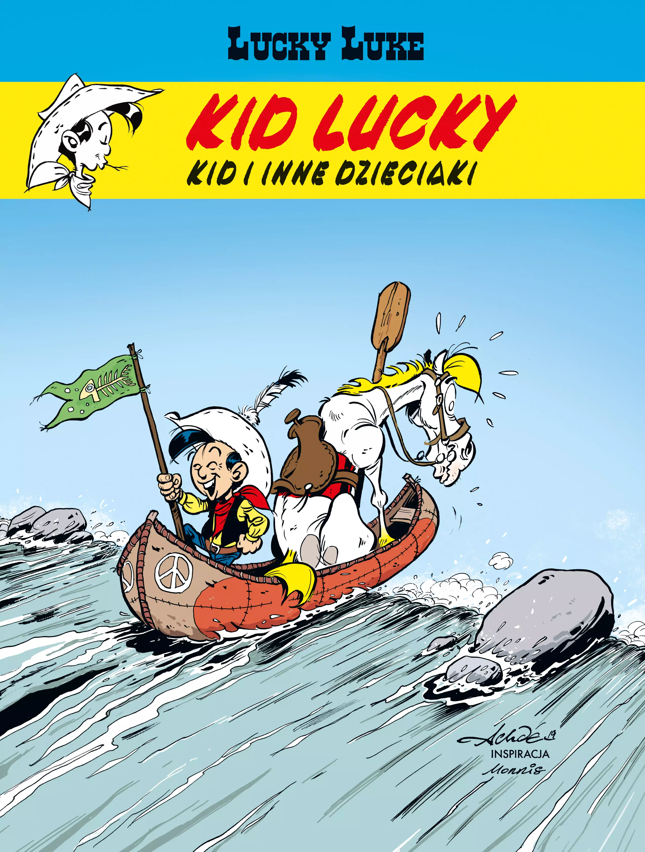 Lucky Luke. Kid Lucky. Kid i inne dzieciaki. Tom 5 - Książki