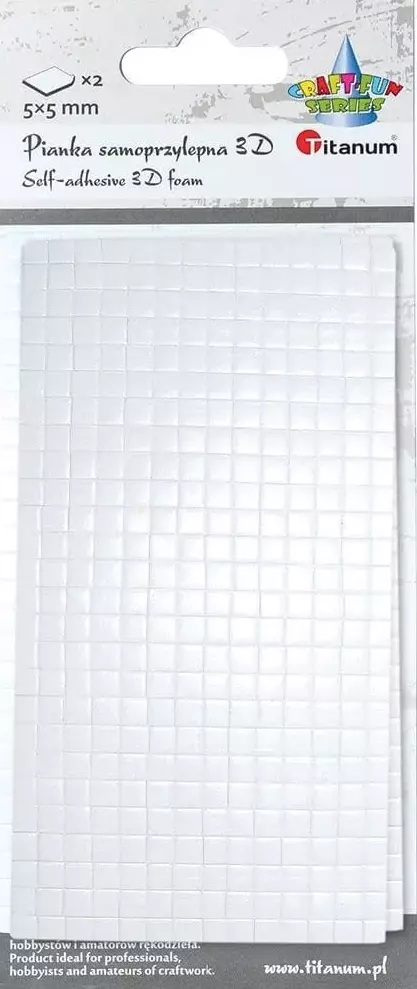 Pianka samoprzylepna 3D - Papiernicze i szkolne