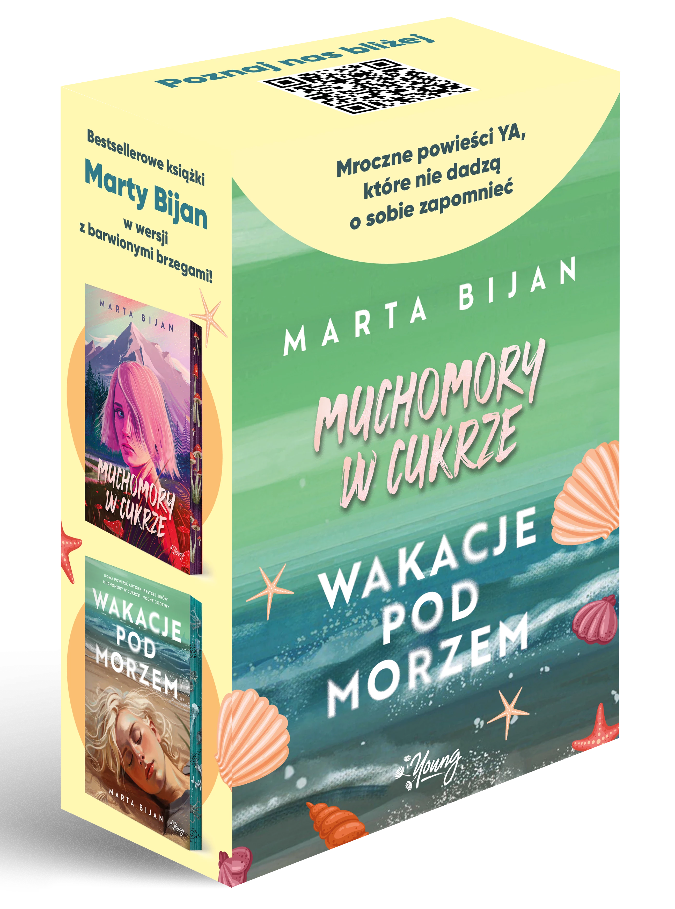 Pakiet Muchomory w cukrze / Wakacje pod morzem - Książki