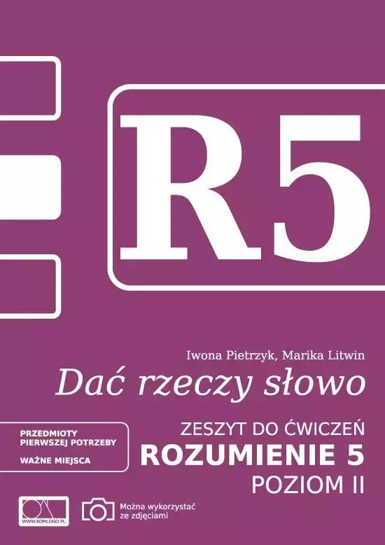 Dać rzeczy słowo. Rozumienie 5 - poziom 2. - Książki