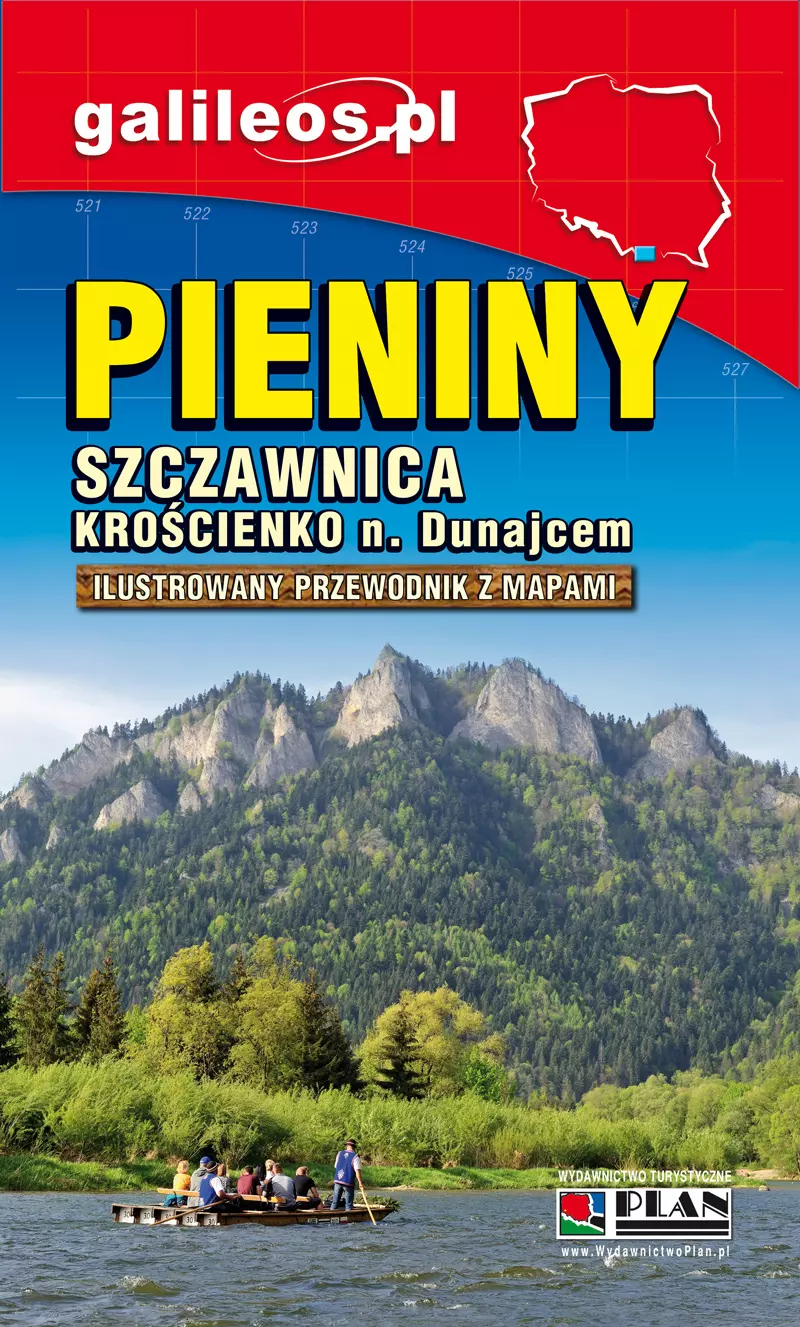 Pieniny - ilustrowany przewodnik z mapami - Książki
