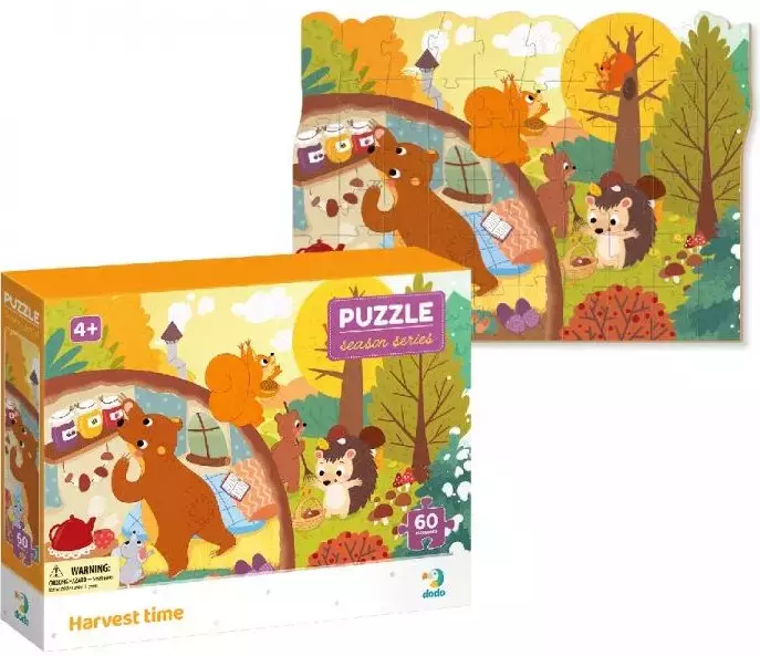 Puzzle 60 elementów. Pory roku. Czas zbiorów - Puzzle